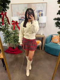 Amy Plaid Skirt