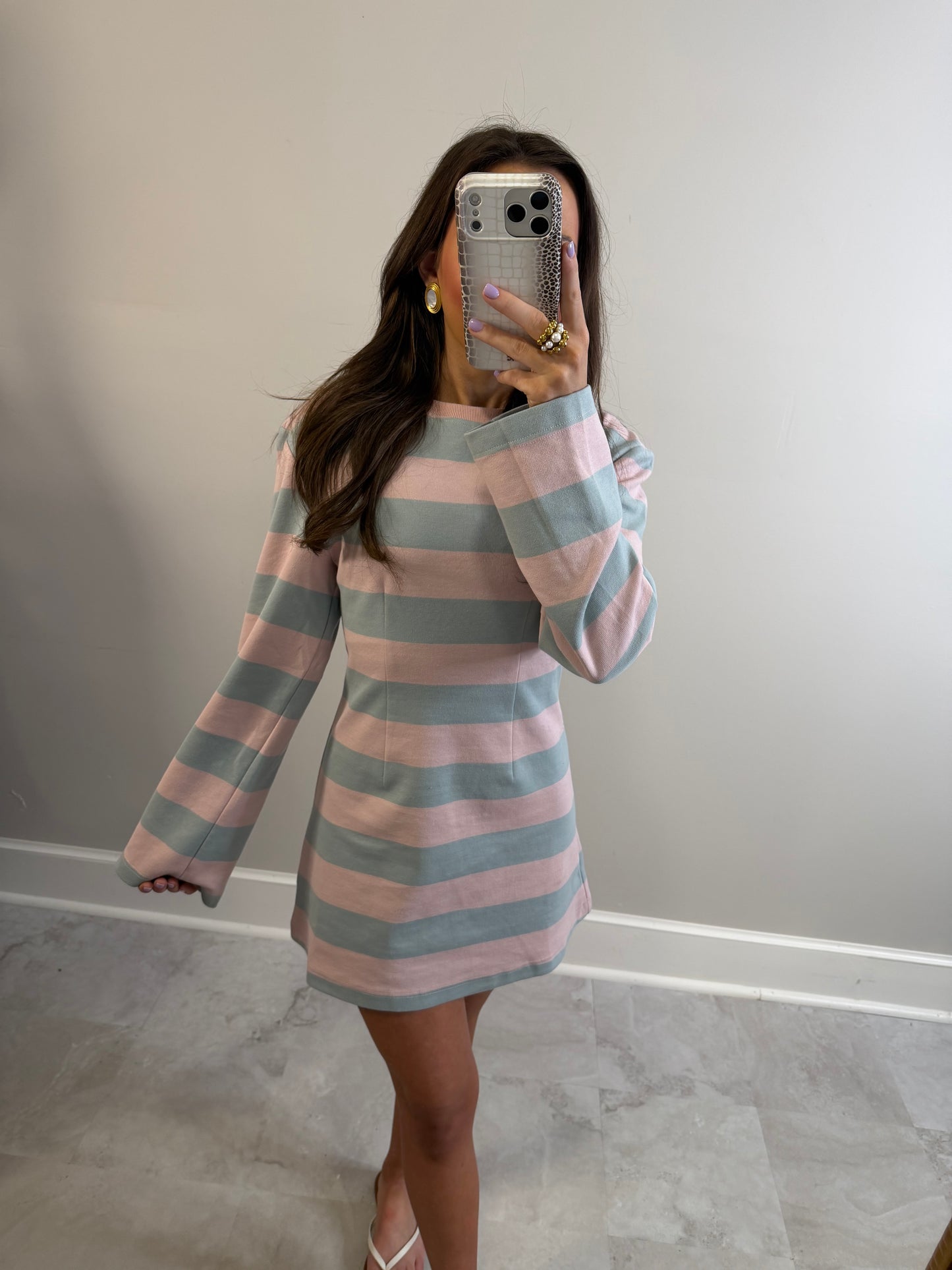 Mandy Striped Active Dress
