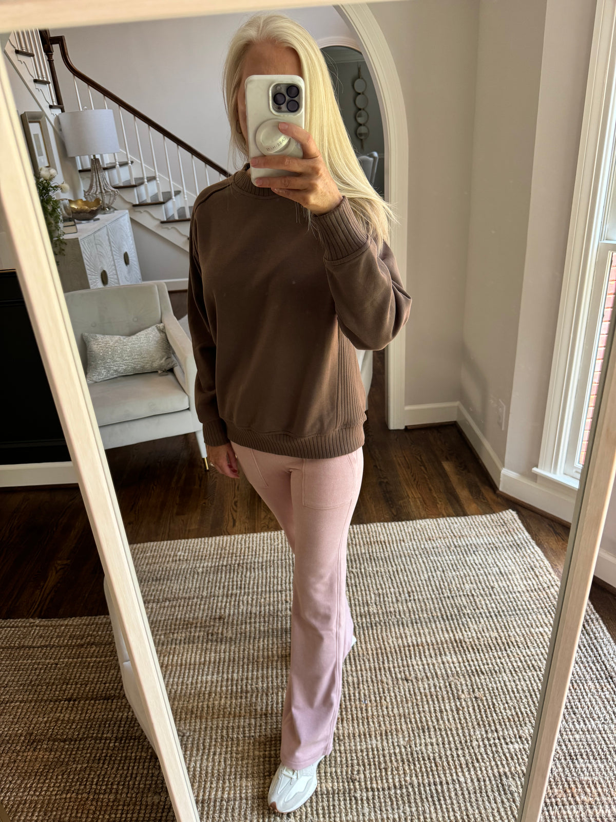 Pink Sweater Pants