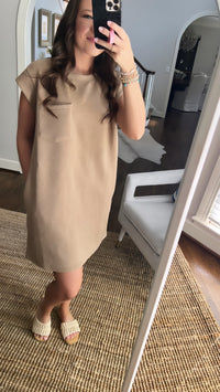 April Brown Dress