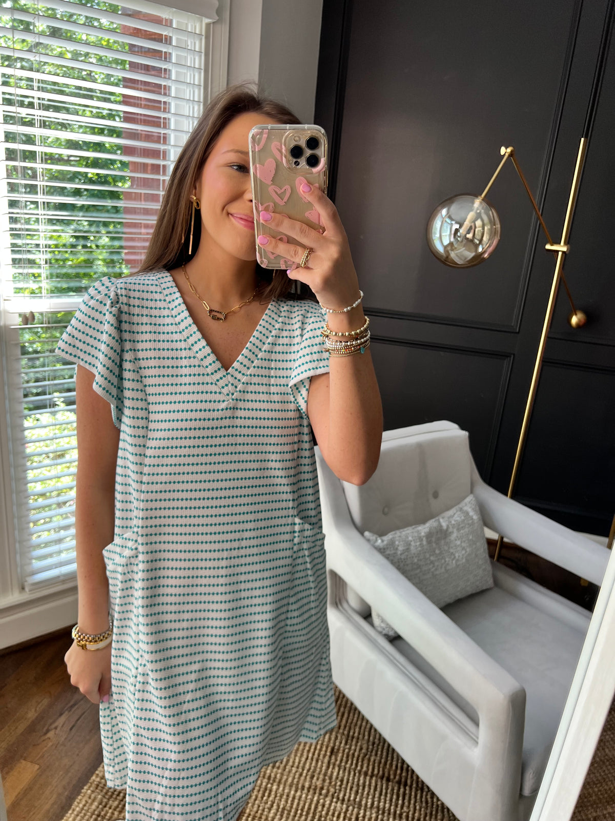 Green Grace Dress ( Final sale)