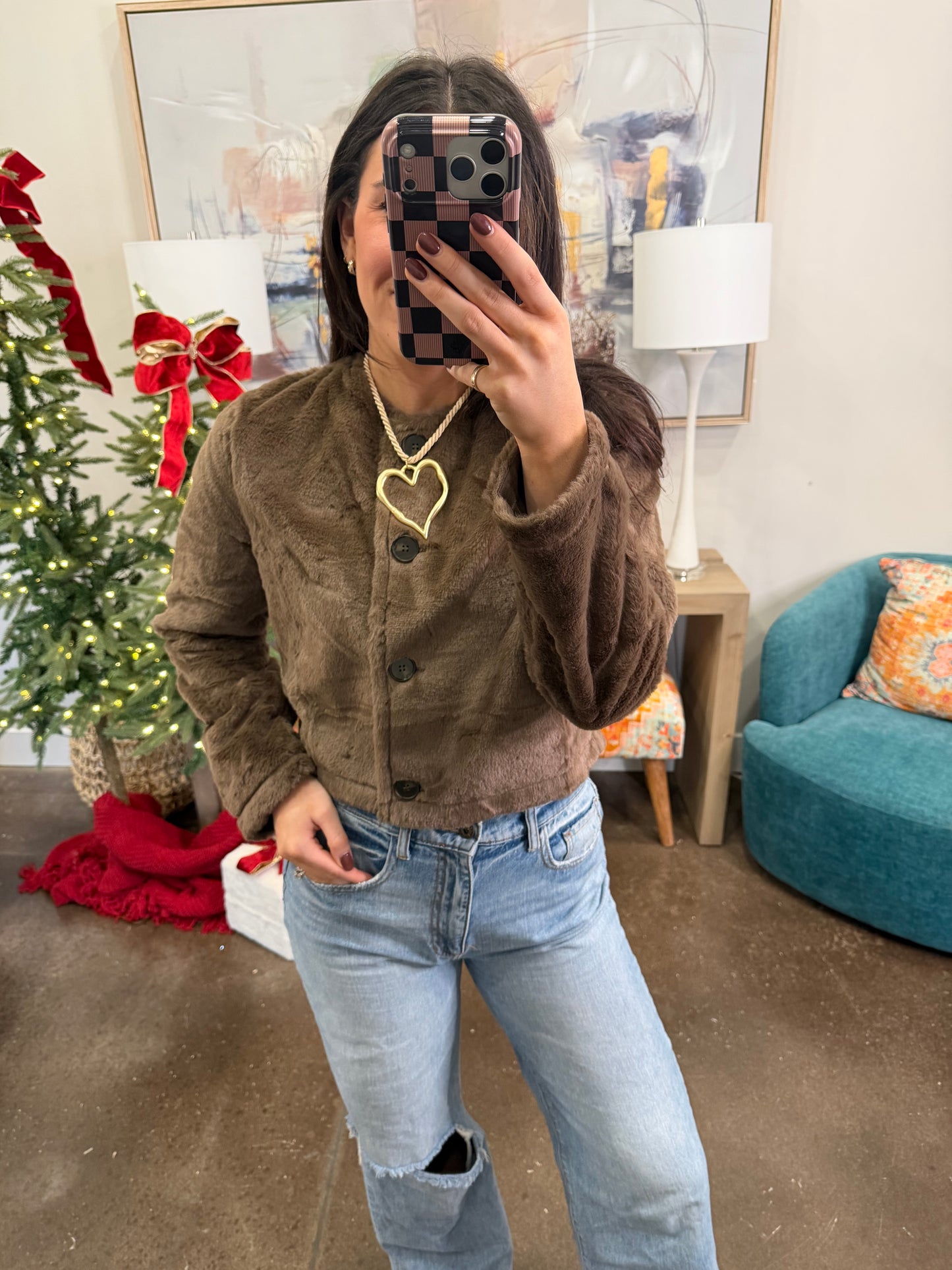 Brown Puffer Jacket