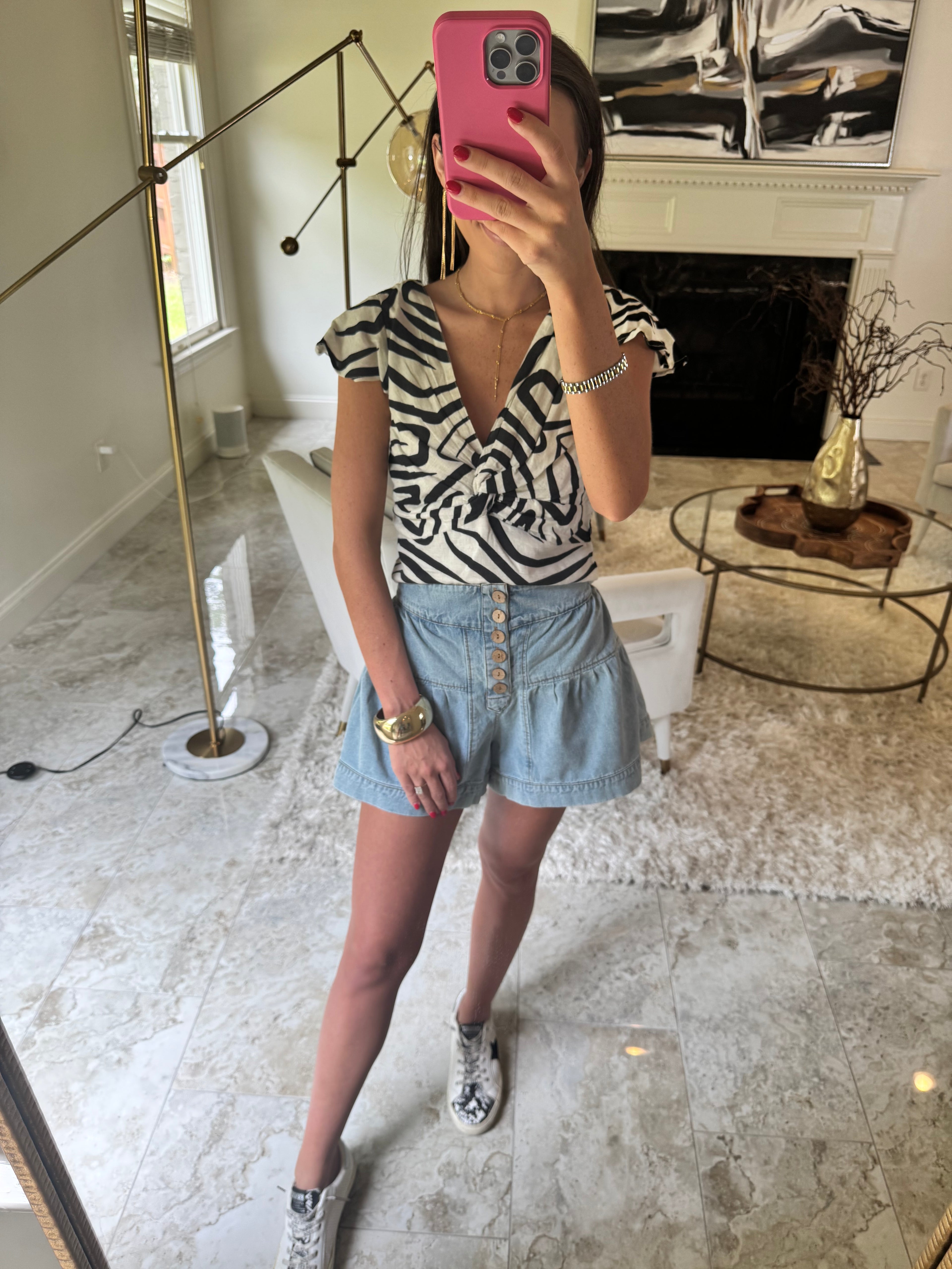 Spencer Denim Shorts