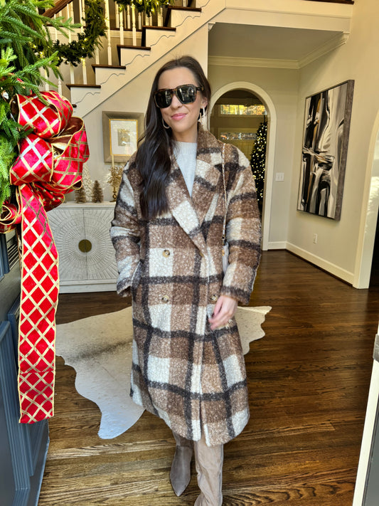 Mocha Mix Long Coat
