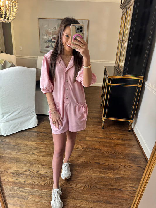 Pink Bubblegum Romper