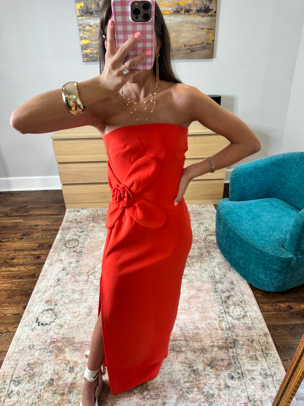 Flower Wedding Guest Dress