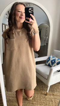 April Brown Dress