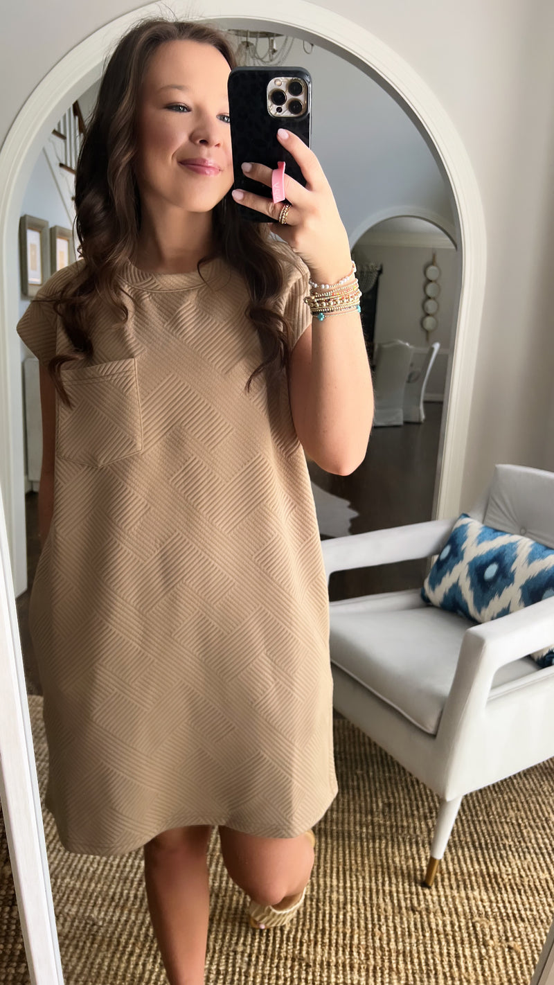 April Brown Dress