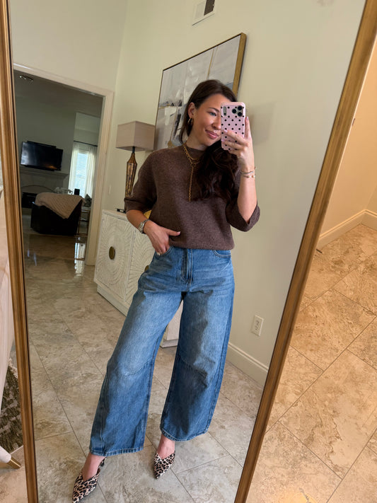 Mocha Morgan Top