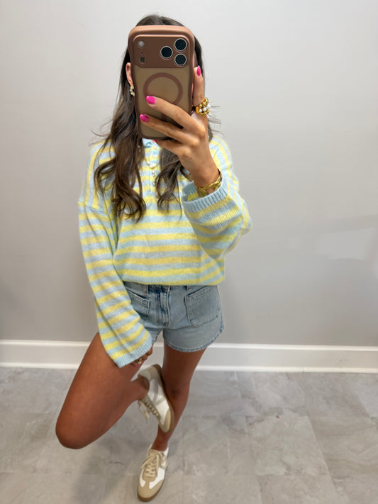 Millie Spring Button Down Sweater
