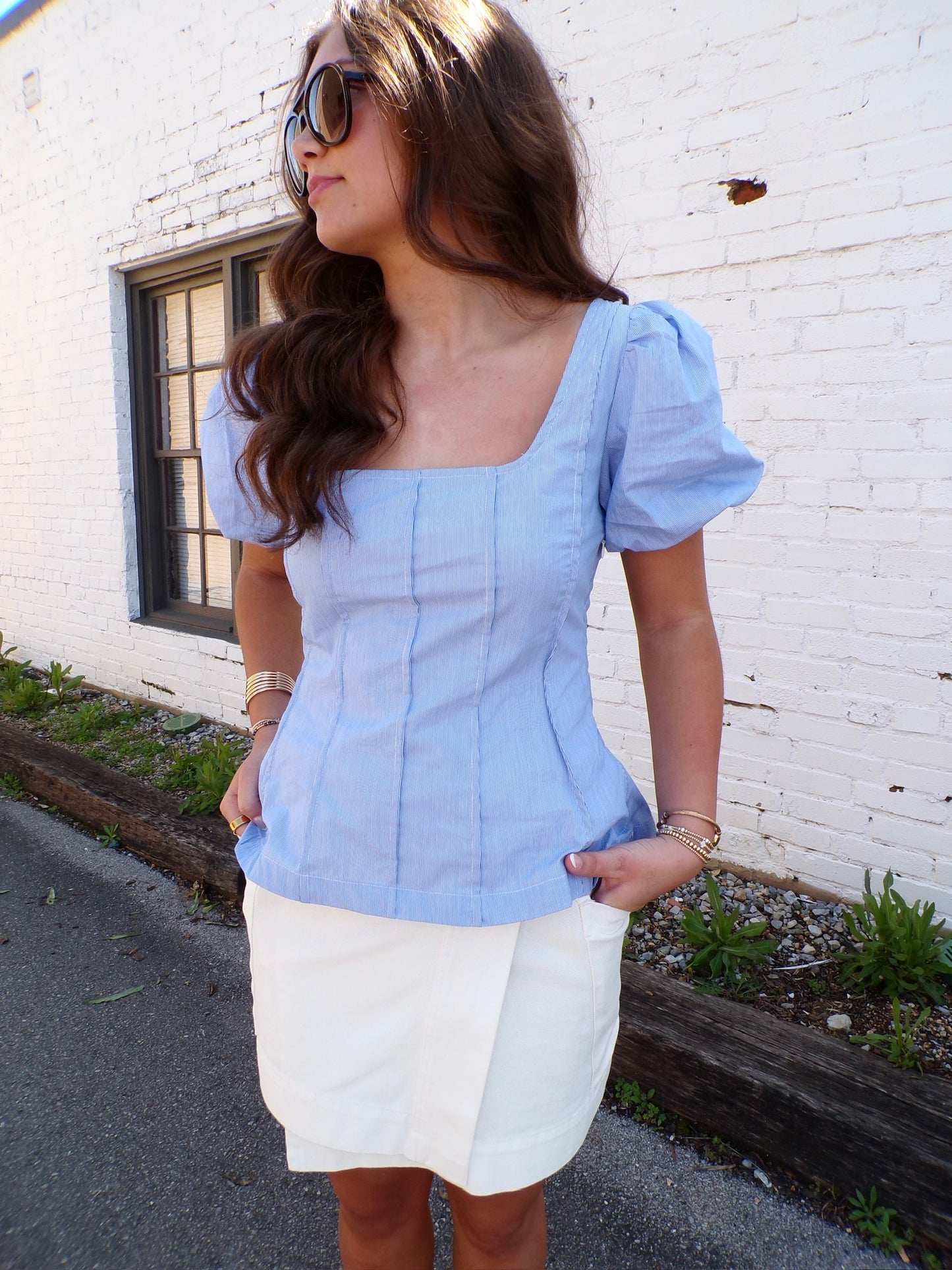 Keller Striped Top
