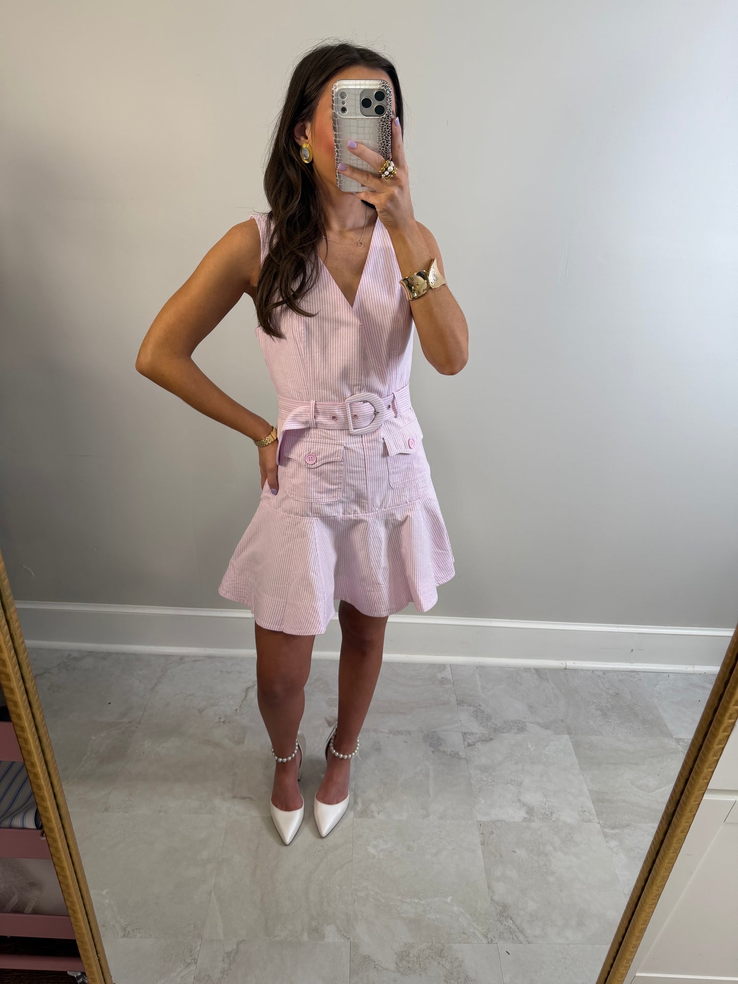 Pink Strip Dress