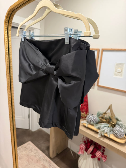 Black Bow Skirt