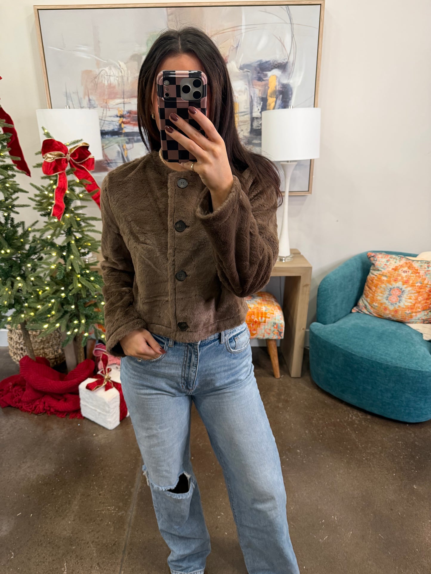 Brown Puffer Jacket