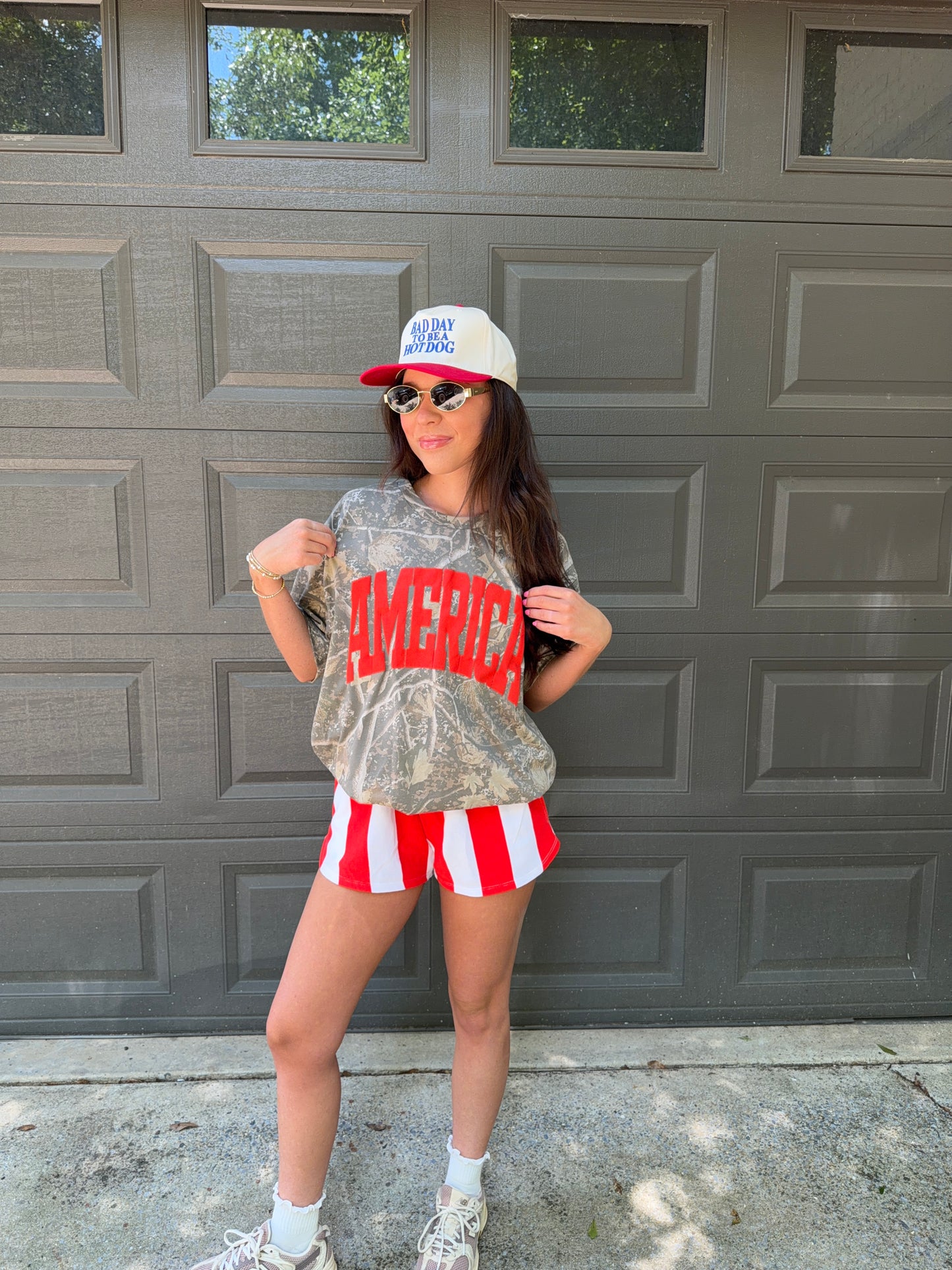 American Camo Graphic Tee
