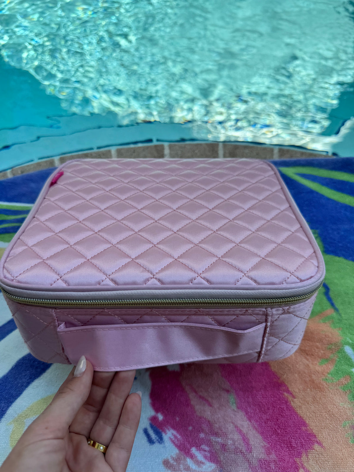 Pink Large Make- Up Bag