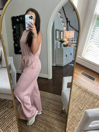 Pink Jumpsuit