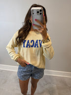 Polka Dot Denim Shorts