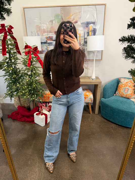 Mocha Brown Sweater