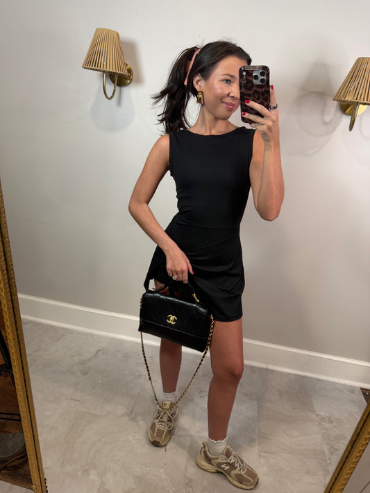Black Lauren Active Romper