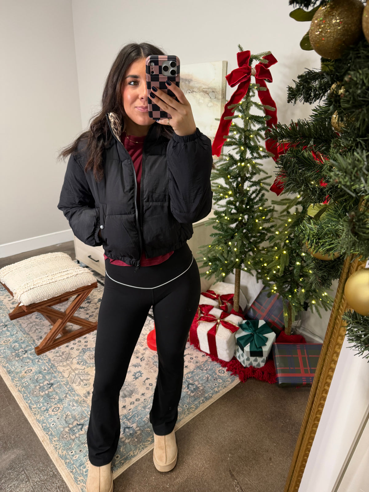 Reversible Cheetah Jacket `