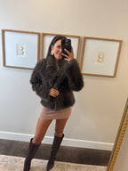 Chocolate Sherpa Jacket