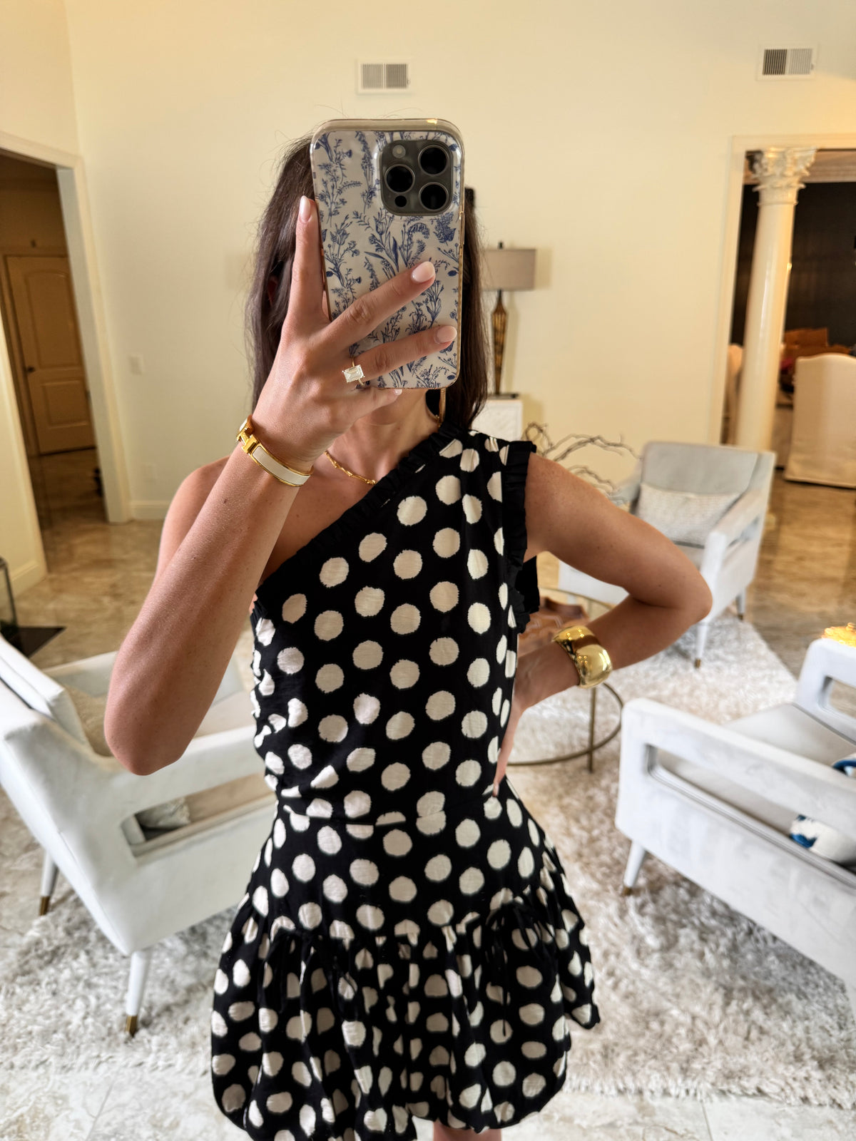 Polka Dot Bubble Dress
