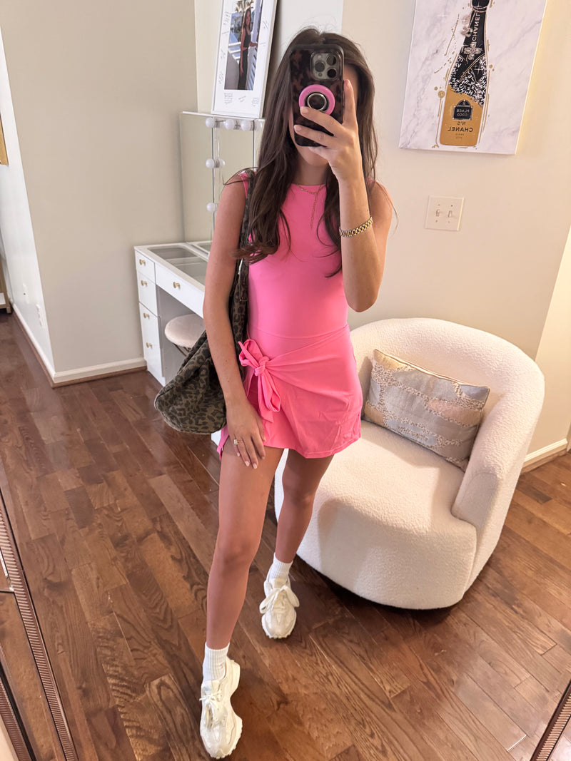 Pink Golf Romper