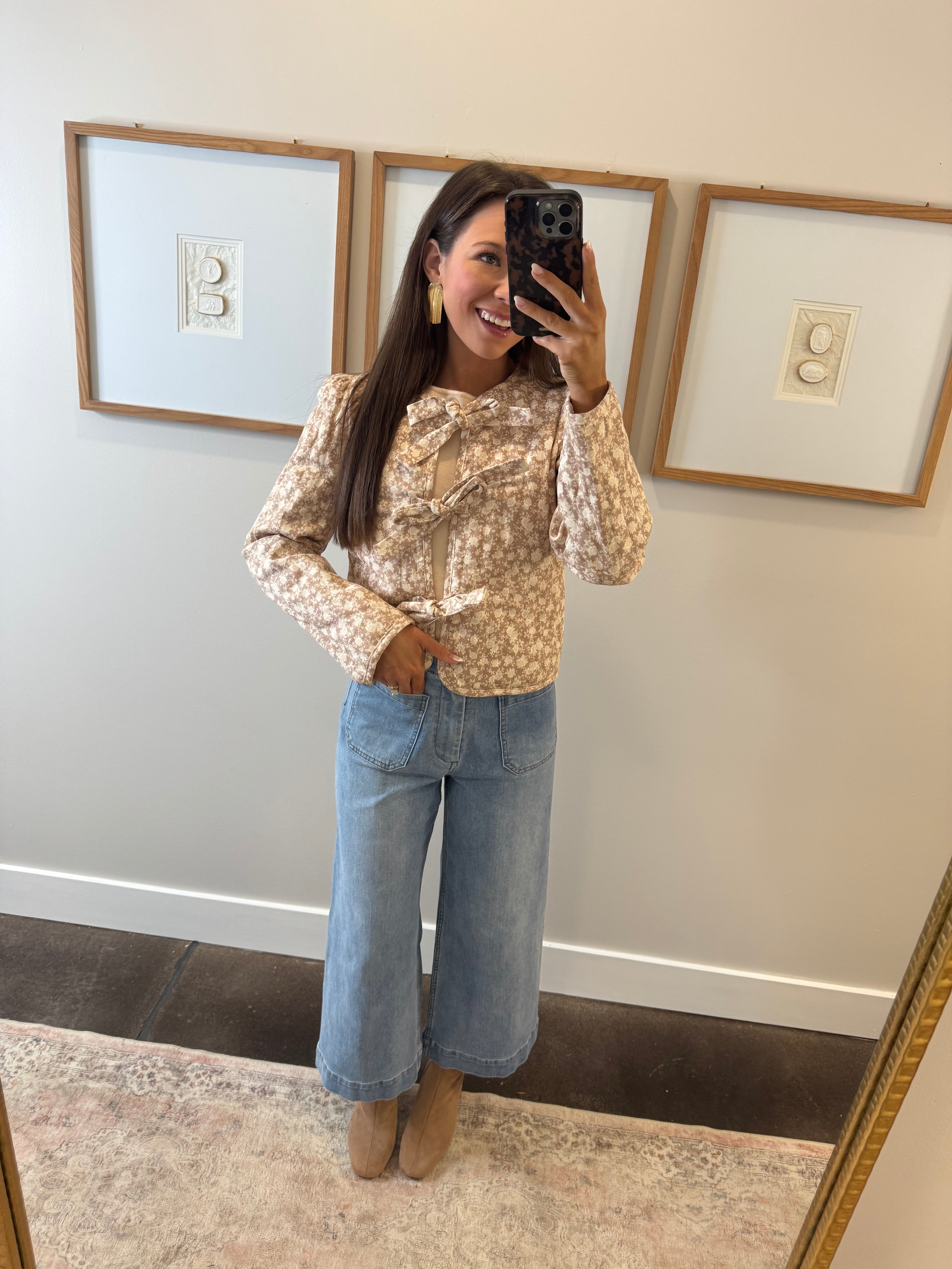 Floral Quilted Jacket