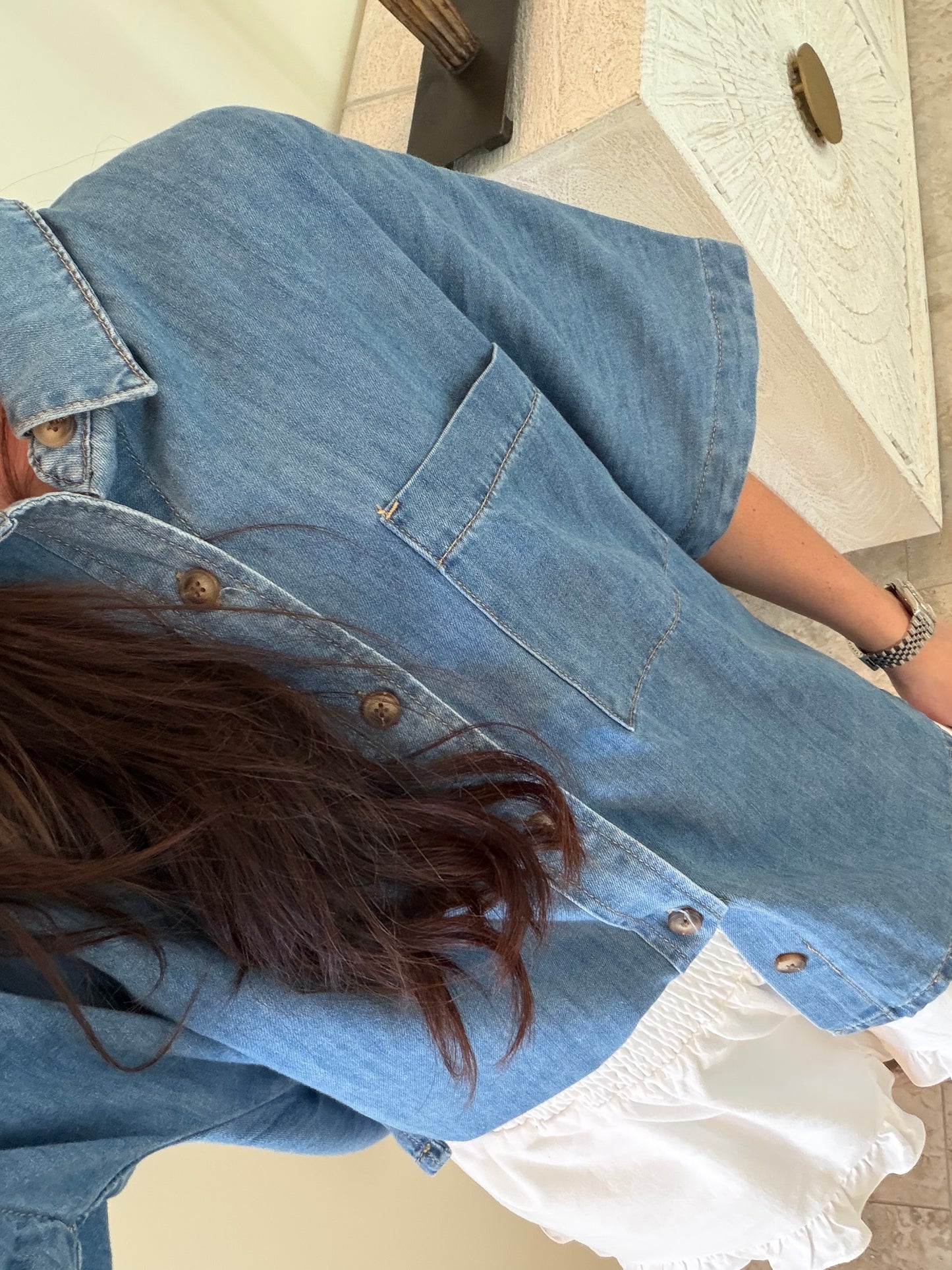 Denim Button Down