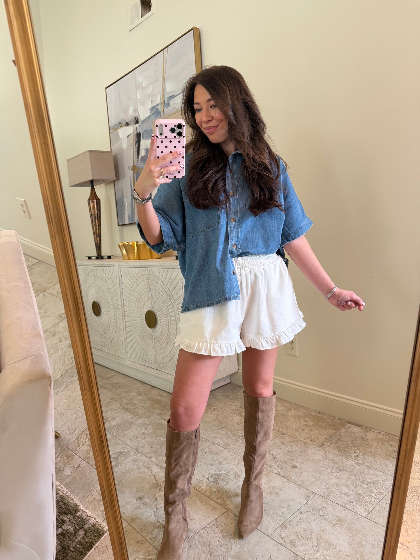 Denim Button Down