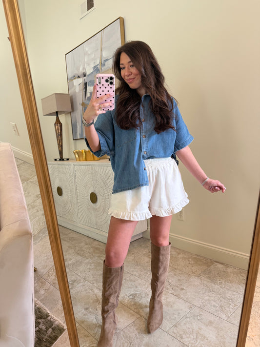 Denim Button Down