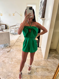 Kathy Bow Romper