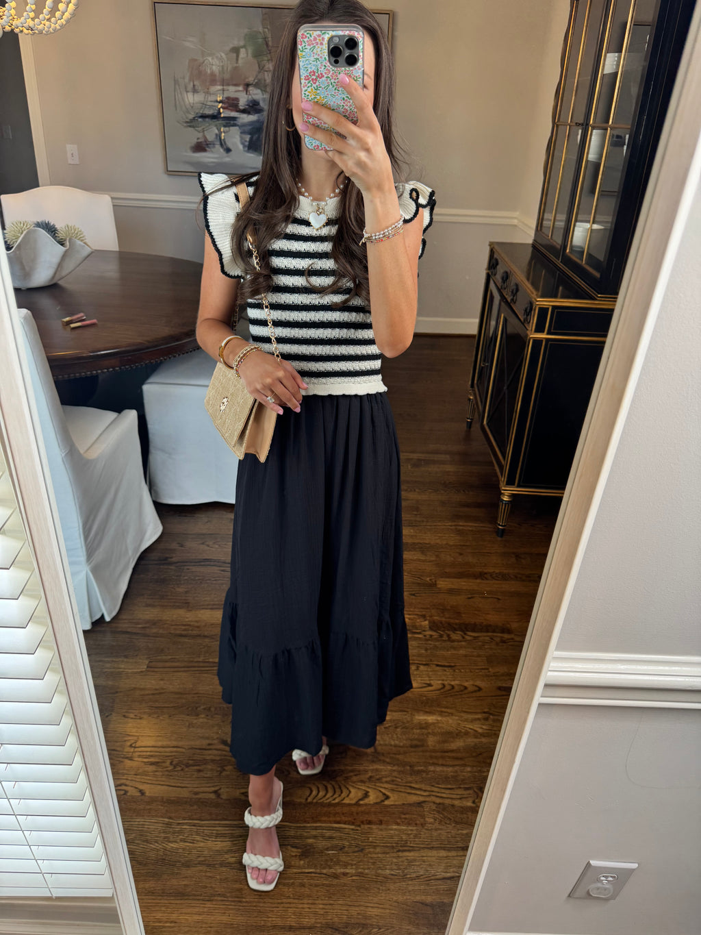 Black Marianna Sweater Dress