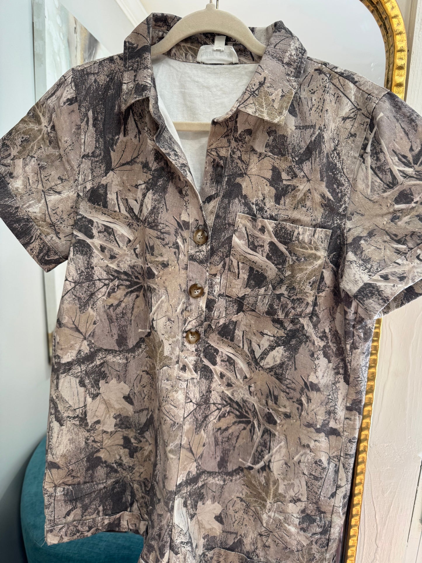 Camo Romper
