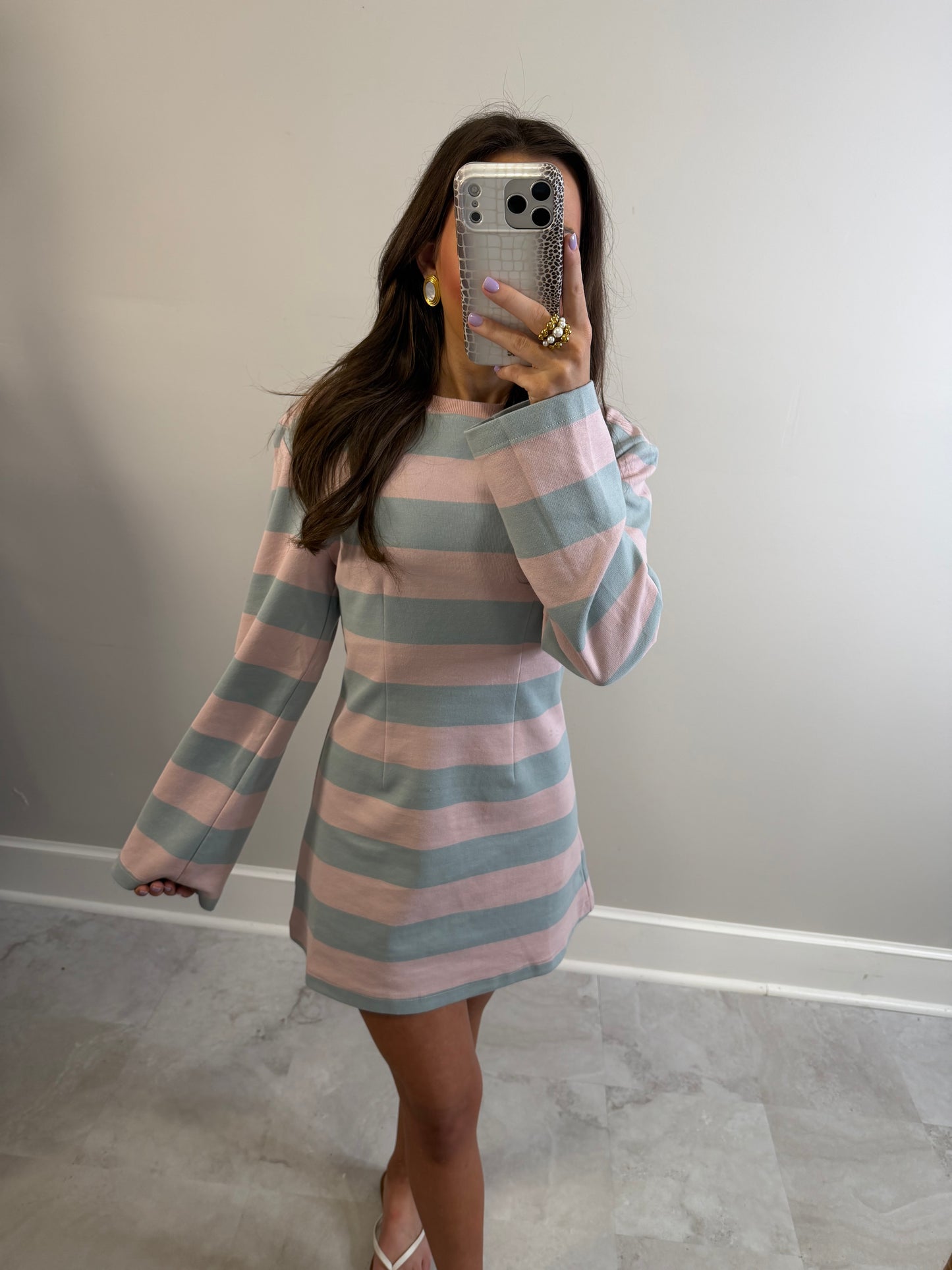 Mandy Striped Active Dress