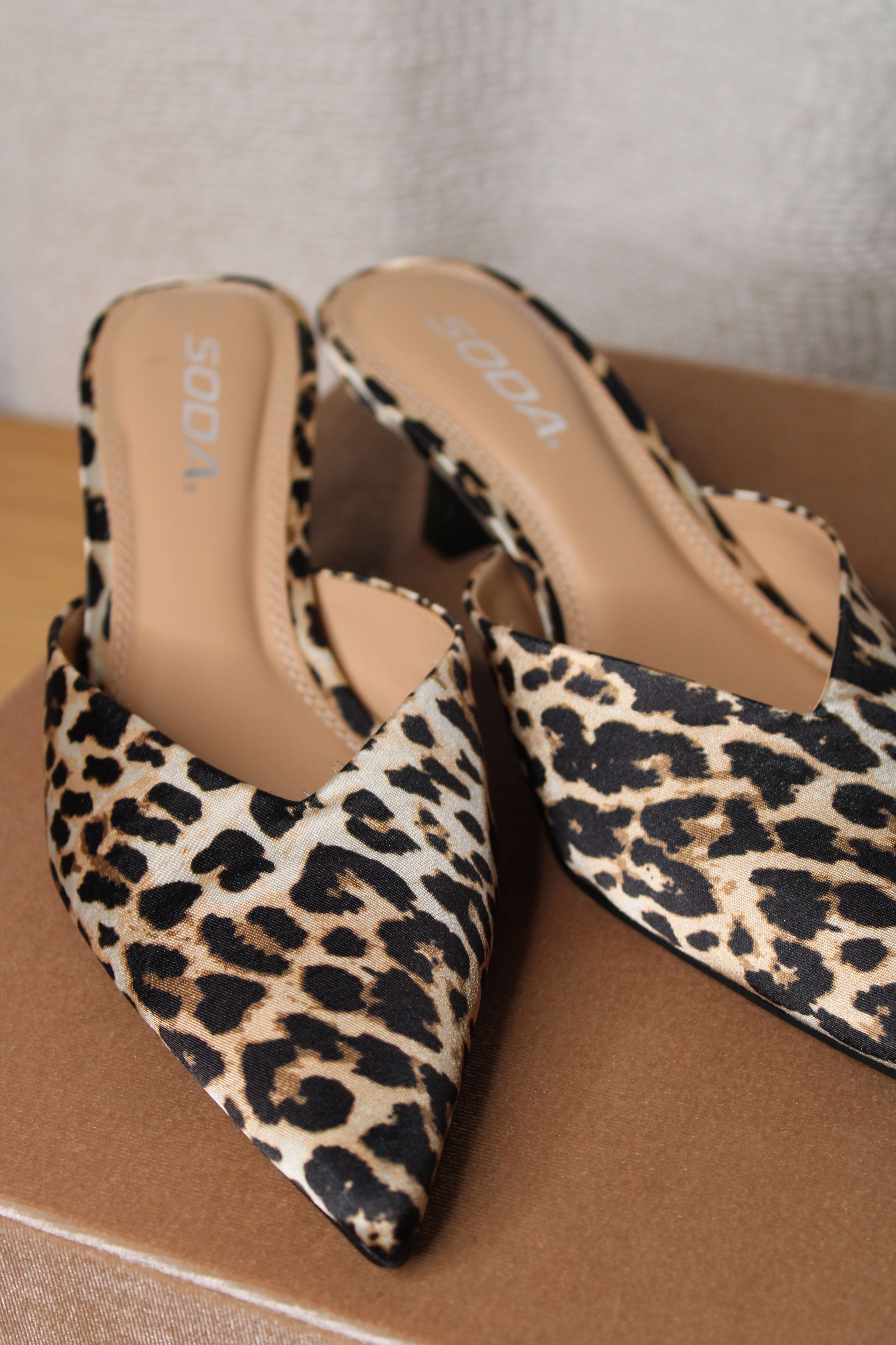 Cheetah Heels