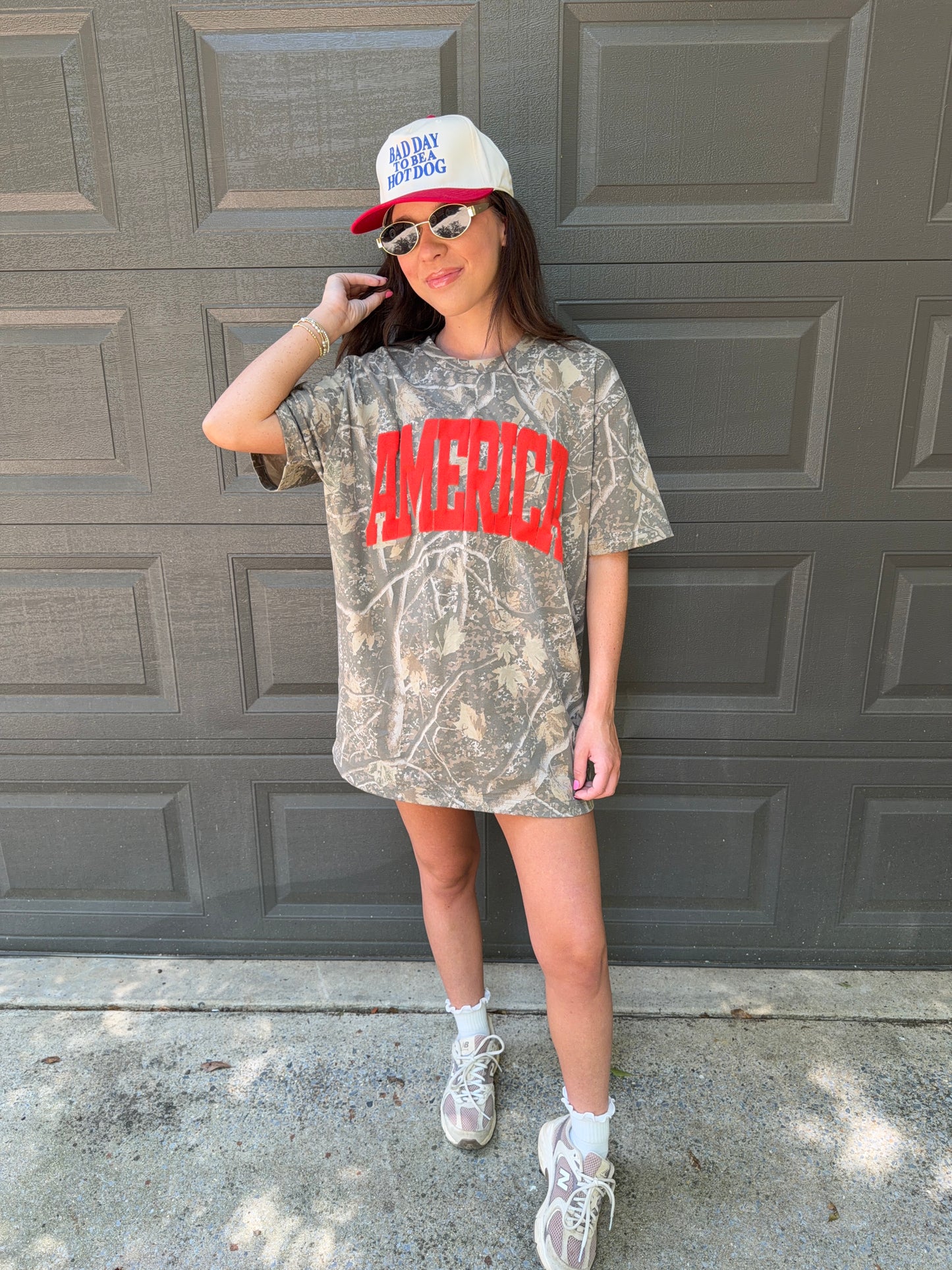American Camo Graphic Tee