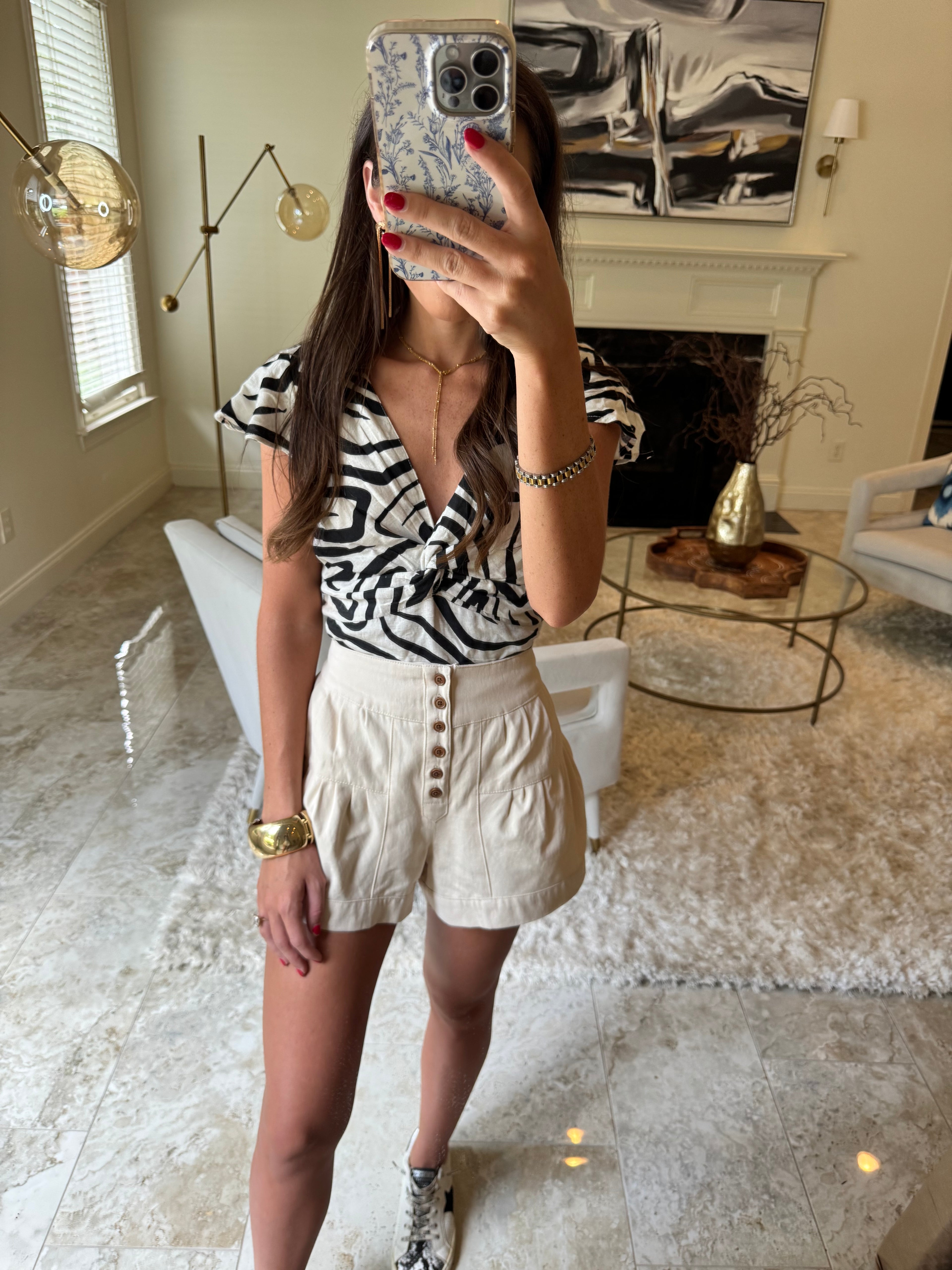 Cream Madison J Shorts