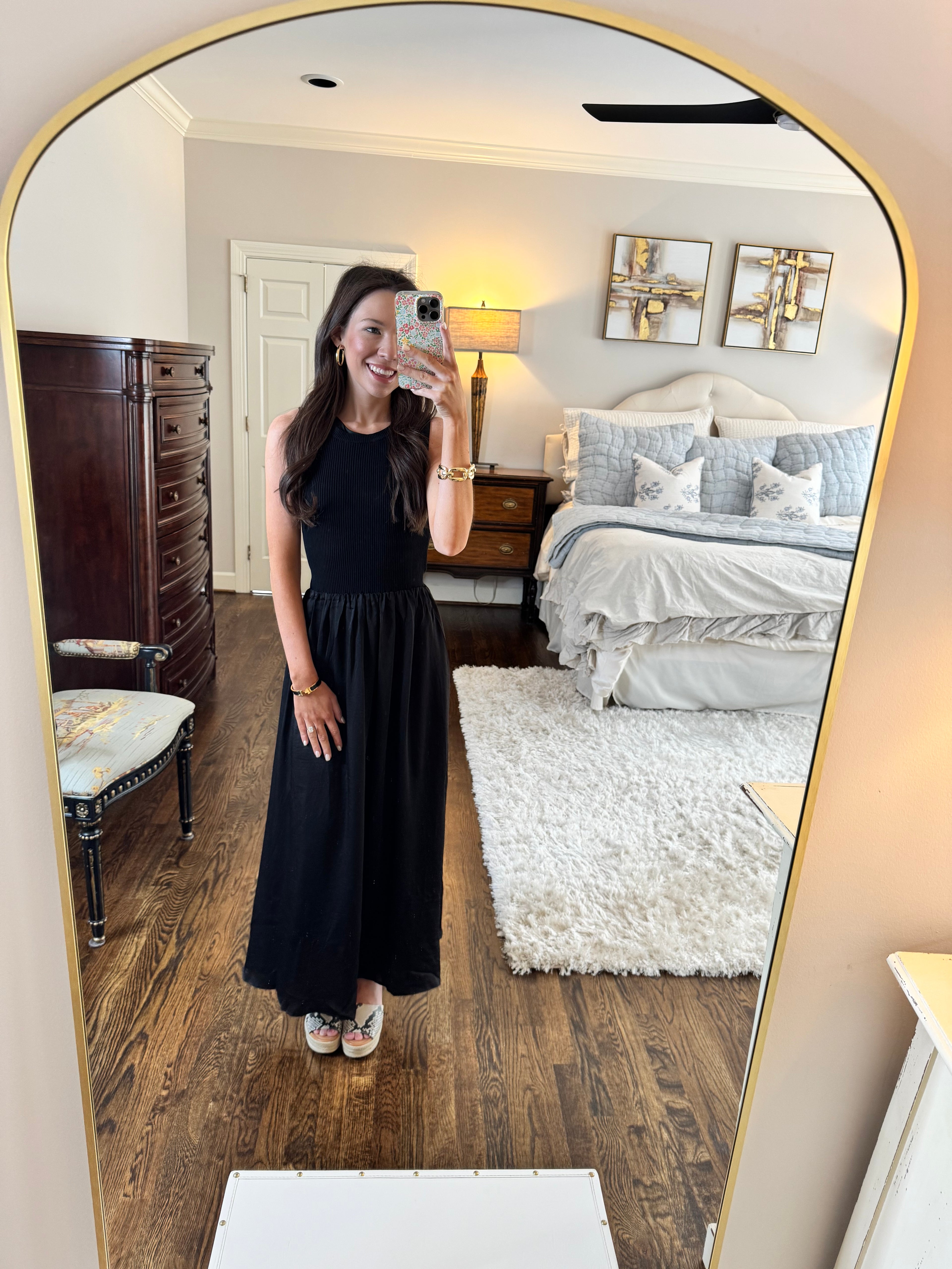 Black Sweater Maxi Dress