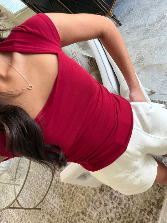 Red Basic Top