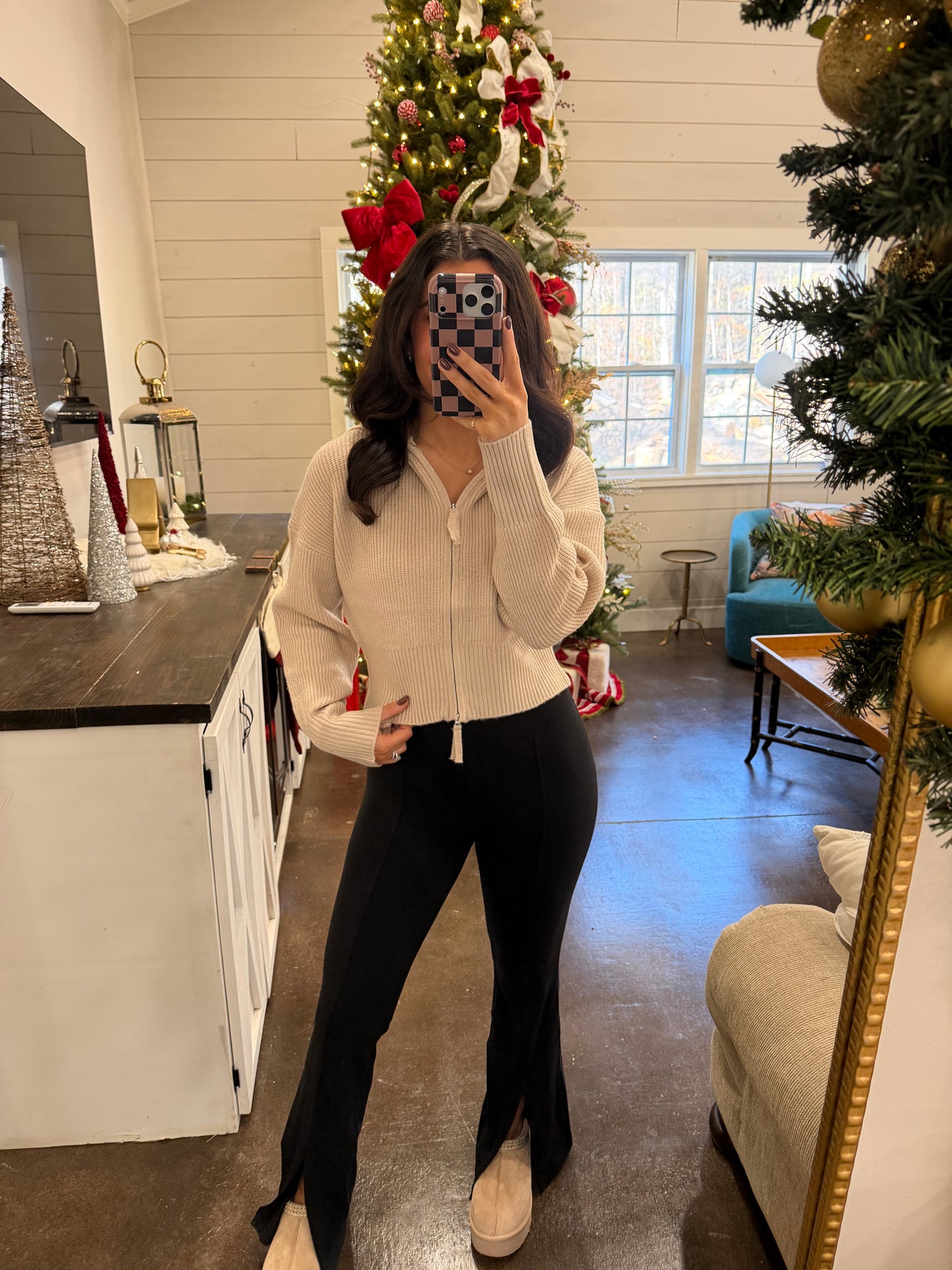 Black Flair Pants