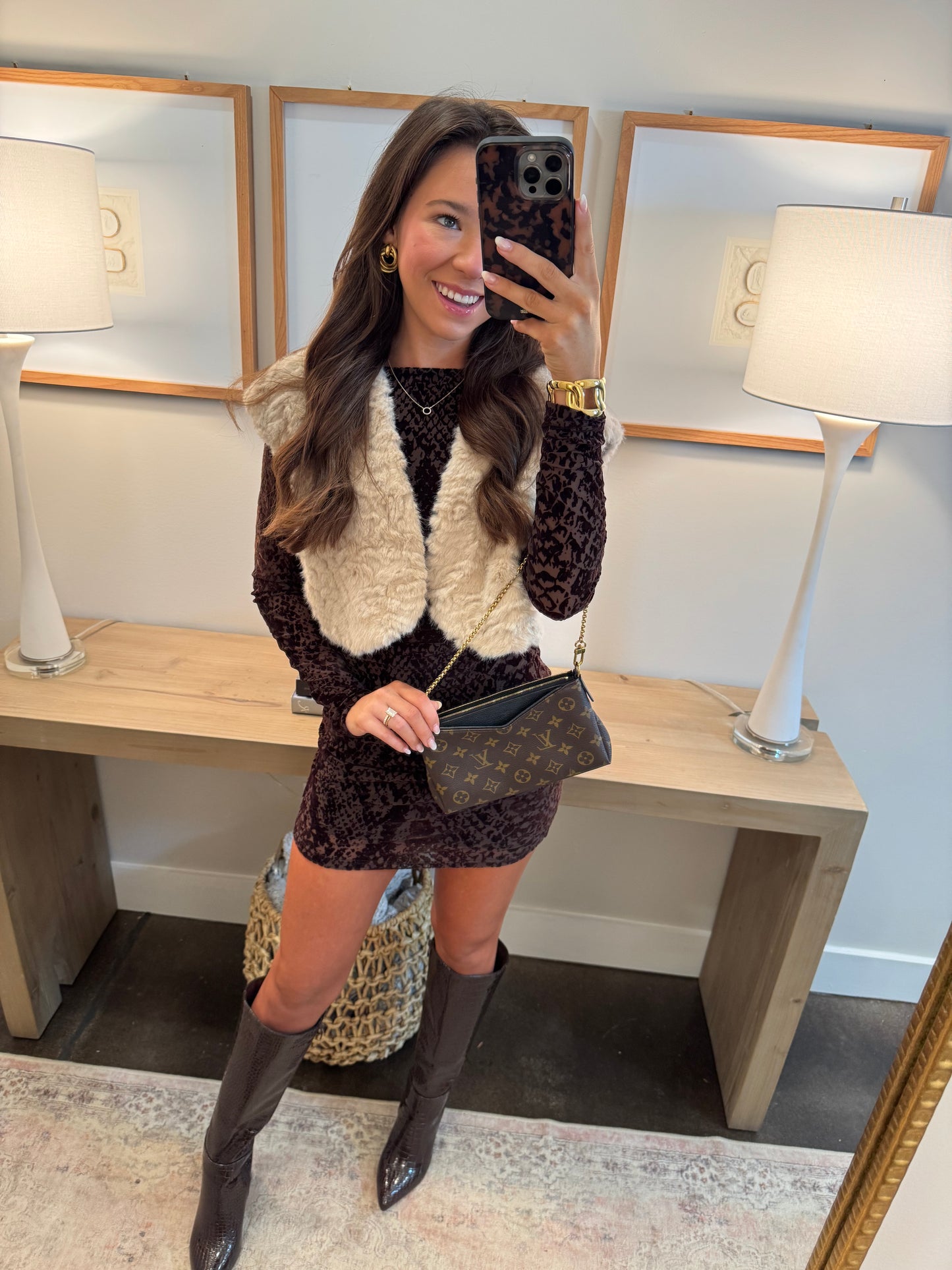 Sherpa Sweater Vest