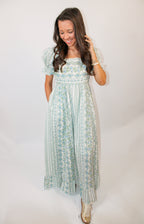 Baby Blue Maxi Dress