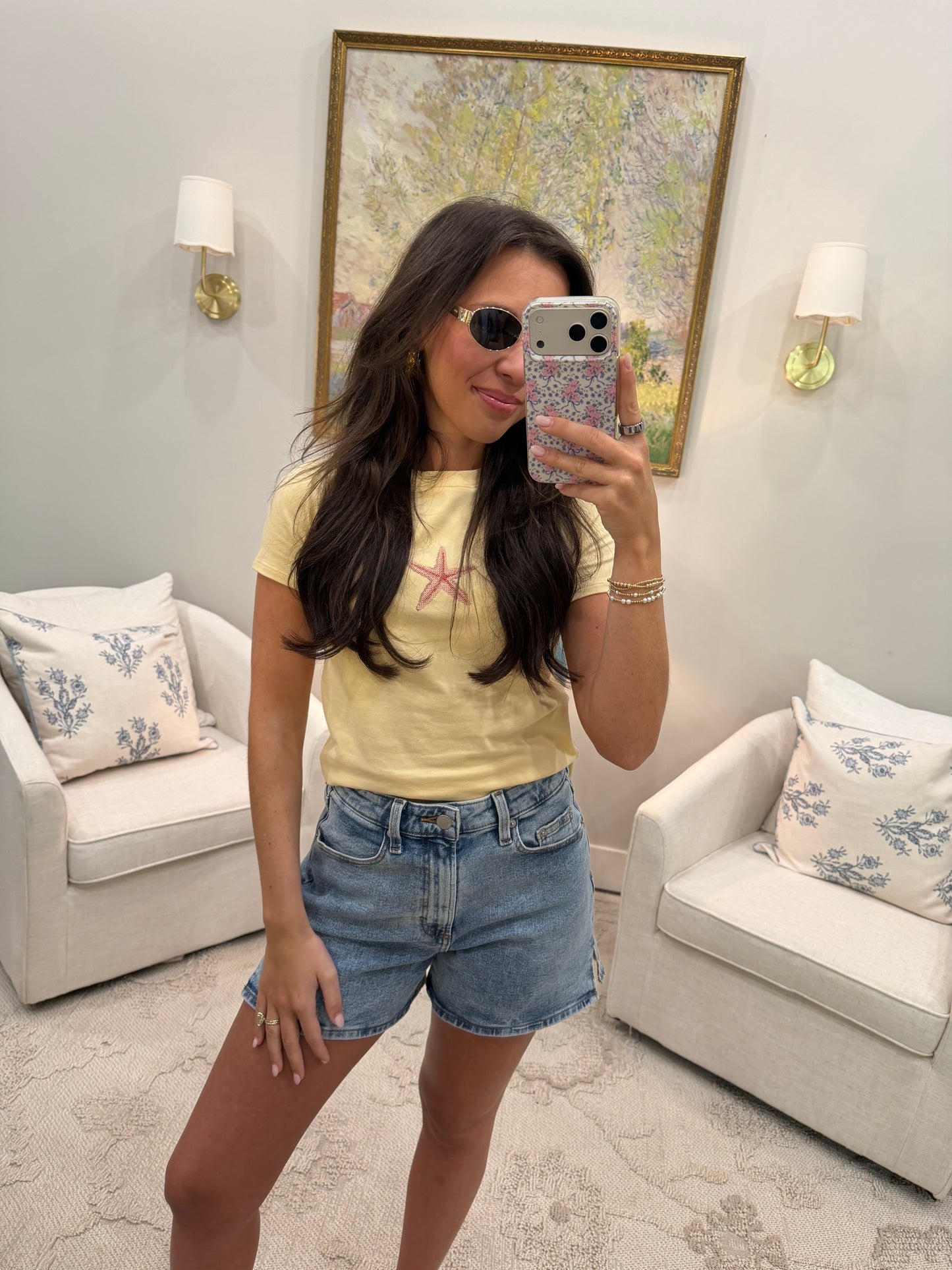 Star fish Babydoll Tee