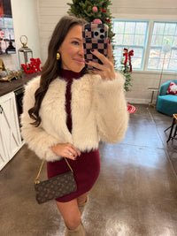 Red Morgan Sweater Dress