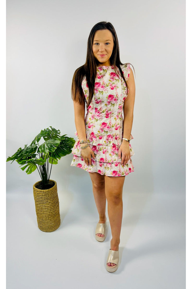 Floral Tiered Dress (Final Sale)