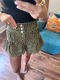 Leopard Bubble Shorts