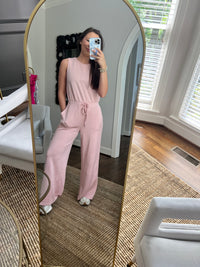 Pink Jumpsuit