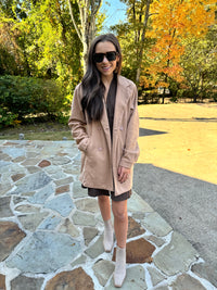 Mocha Trench Coat